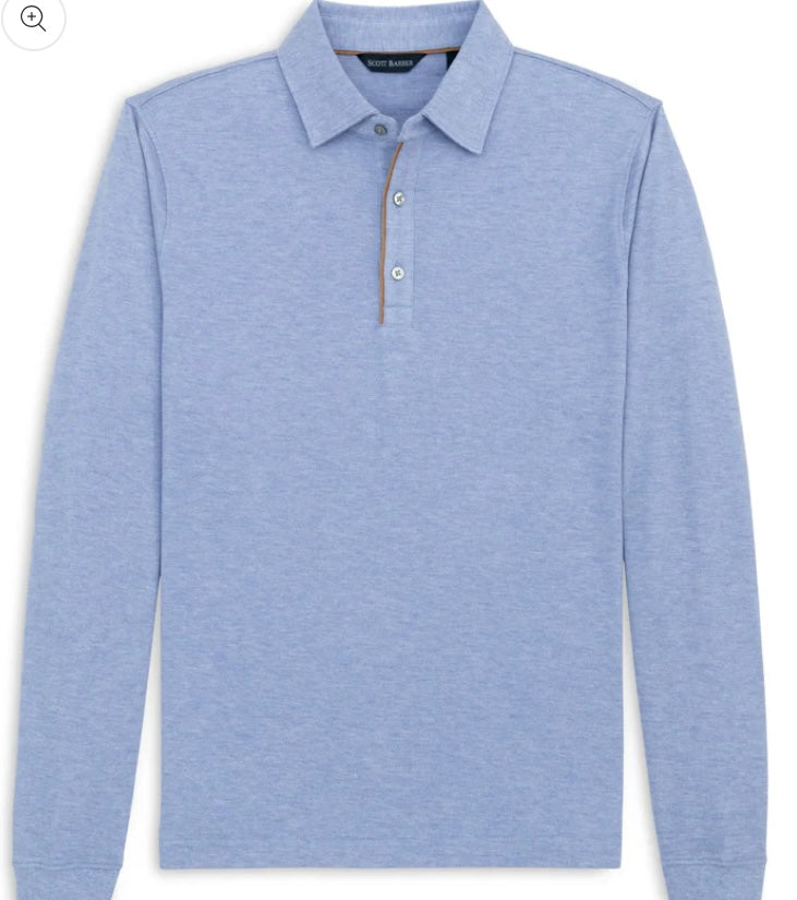 Scott Barber cotton/wool polo.