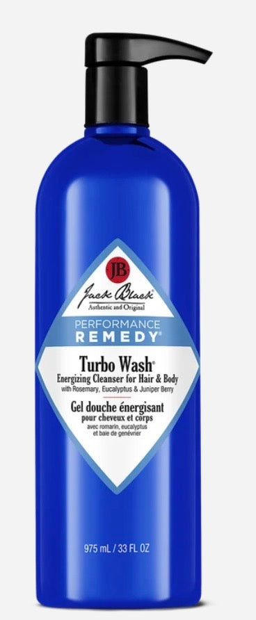 JACK BLACK, 33oz TURBO WASH ENERGIZING CLEANSER