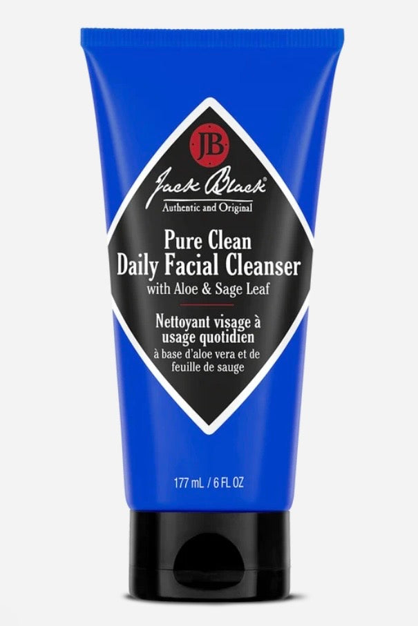 JACK BLACK, 6oz PURE CLEAN FACIAL CLEANSER