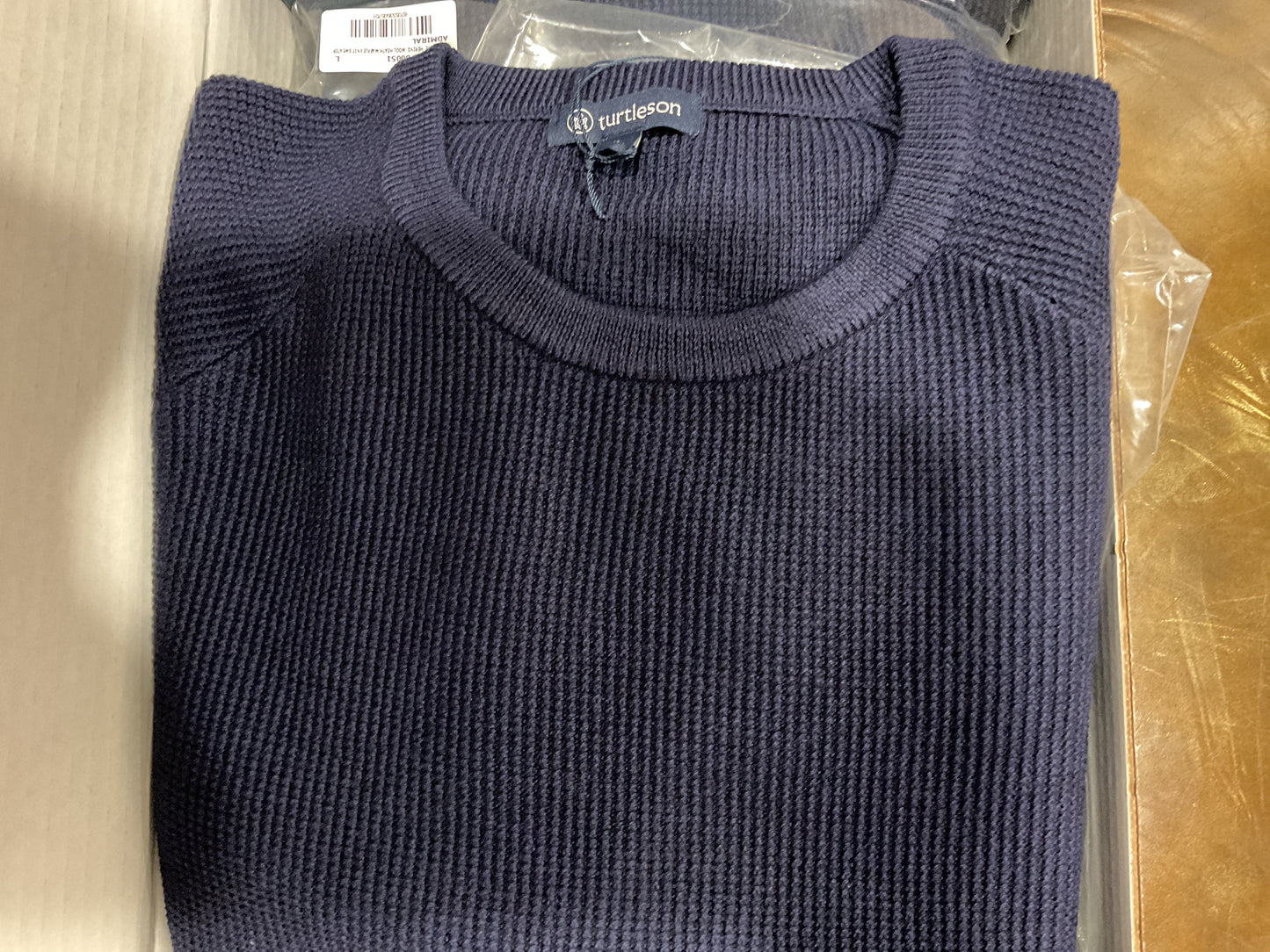 100% extra fine Marino wool sweater