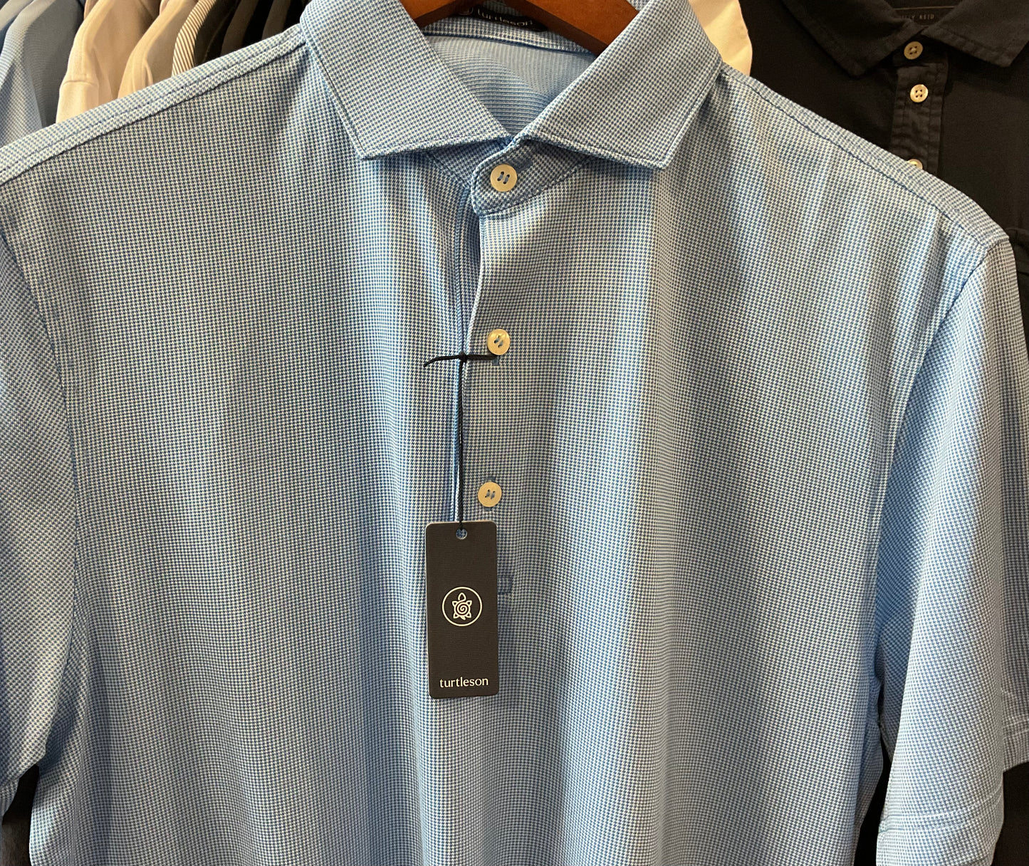 Turtleson Wilcox performance polo.