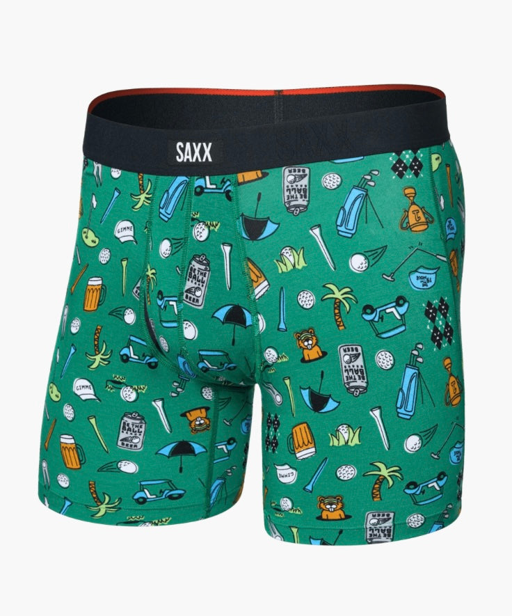 Saxx golf comfort boxer brief.