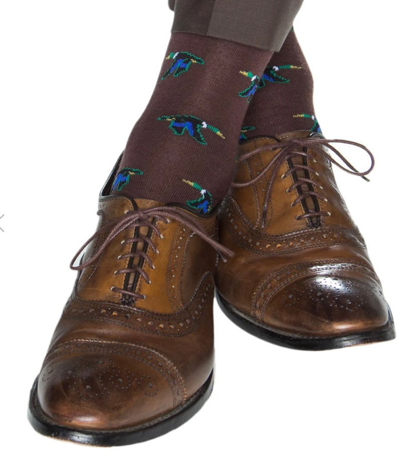 Dapper classics brown mallard.