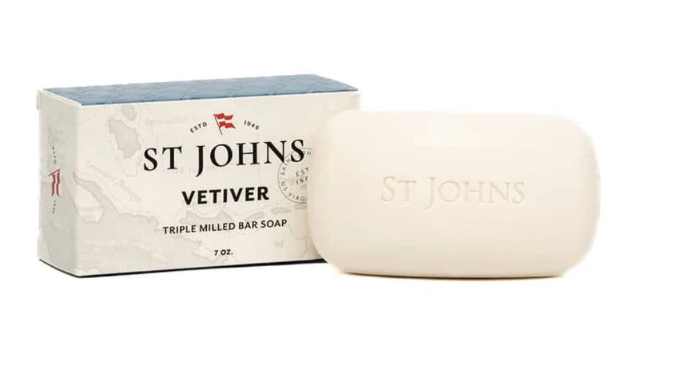 Vetiver bar soap.