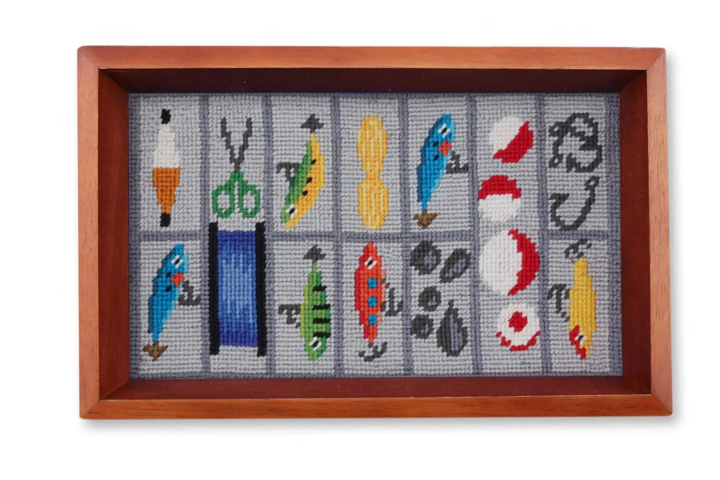 Tackle box valet tray.