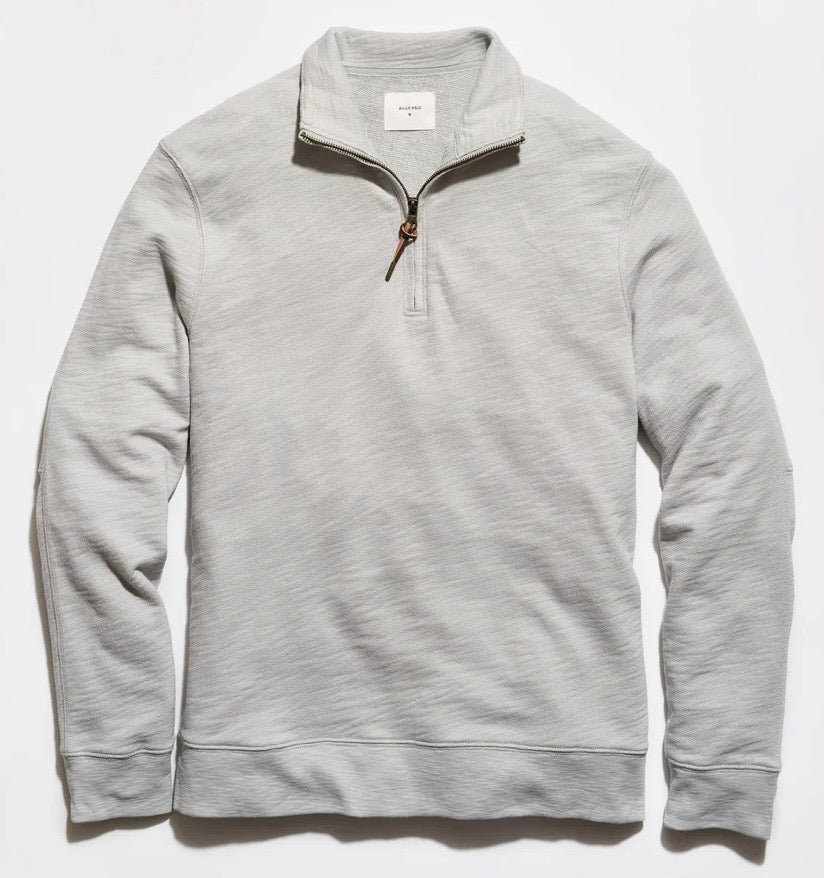 Billy Reid French Terry Half Zip.