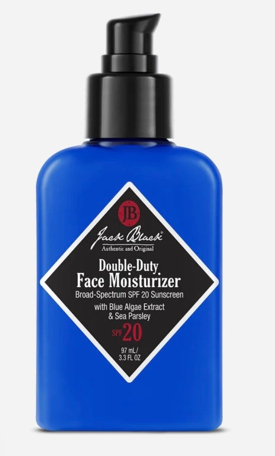 JACK BLACK, 3.3 oz DOUBLE-DUTY FACE MOISTURIZER.