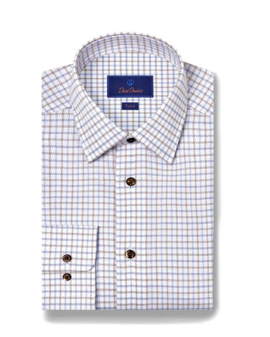 David Donahue trim blue chocolate
