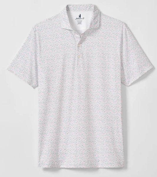 Johnnie-O Marietta cilantro polo.
