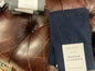 Dapper classics navy burgandy dot socks