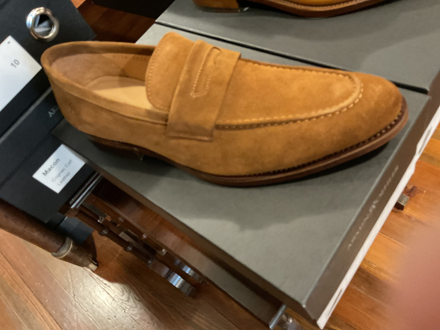 Augusta 2 cognac suede