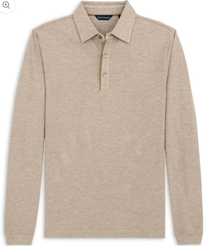 Scott Barber cotton/wool polo.