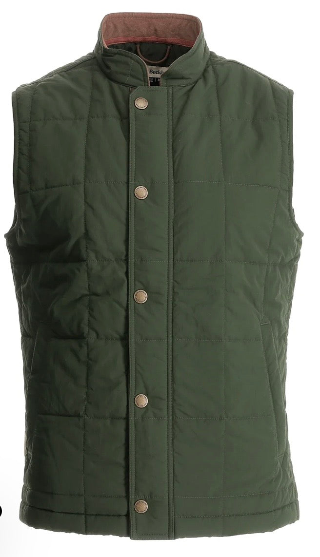 Tom Beckbe burgess quilted vest.