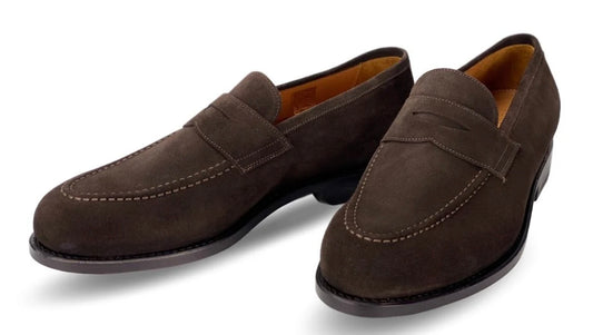 Armin Oehler Augusta 2 suede loafer.
