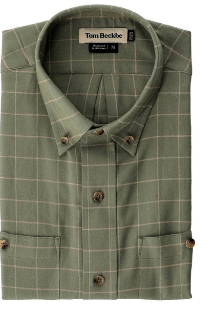 Tom beckbe Dixon brushed cotton twill shirt.