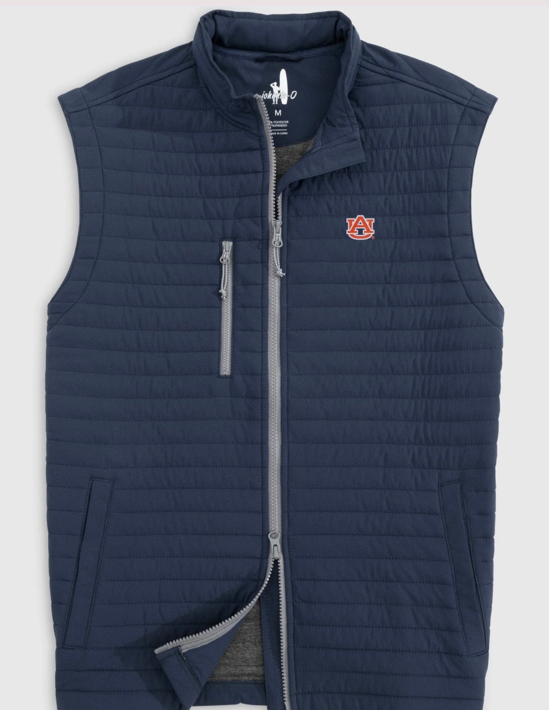 Johnnie-O Auburn crosswind vest.
