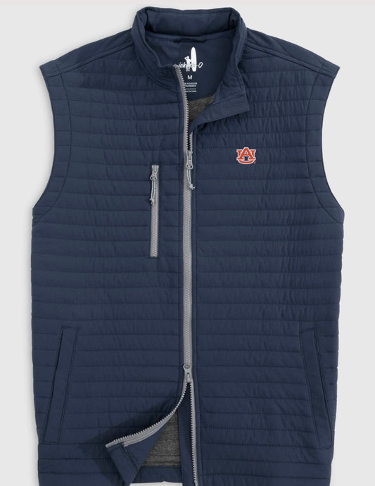 Johnnie-O Auburn crosswind vest.