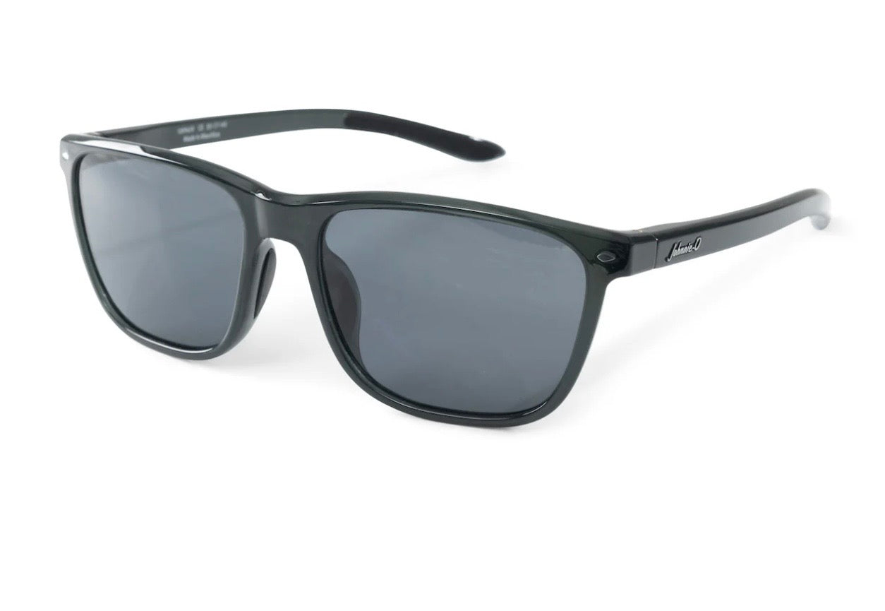 Johnnie-O Newport black sunglasses.