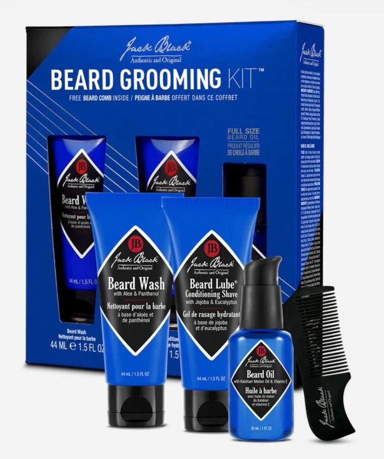 JACK BLACK, BEARD GROOMING KIT.