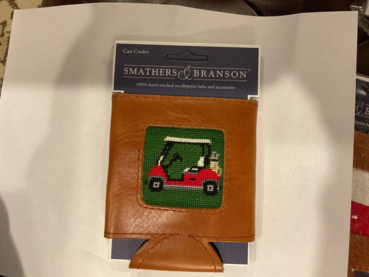 Golf cart can cooler
