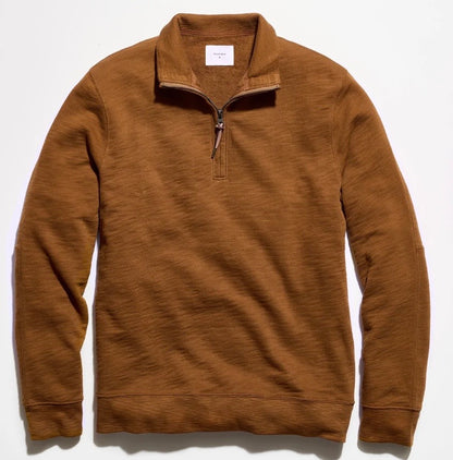 Billy Reid French Terry Half Zip.