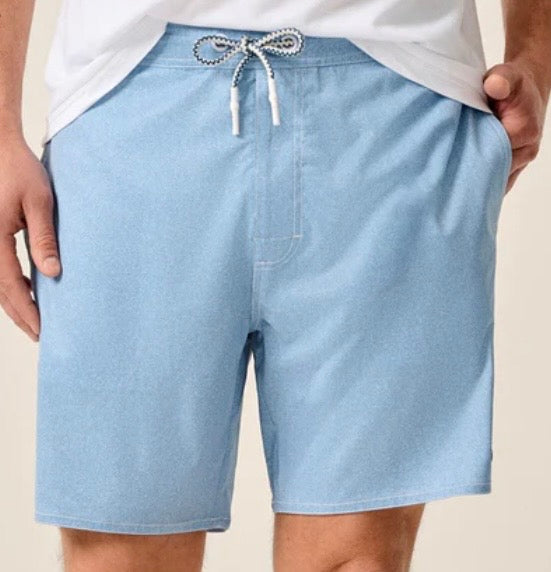 Johnnie-O The Half Elastic 7" Surf Shorts