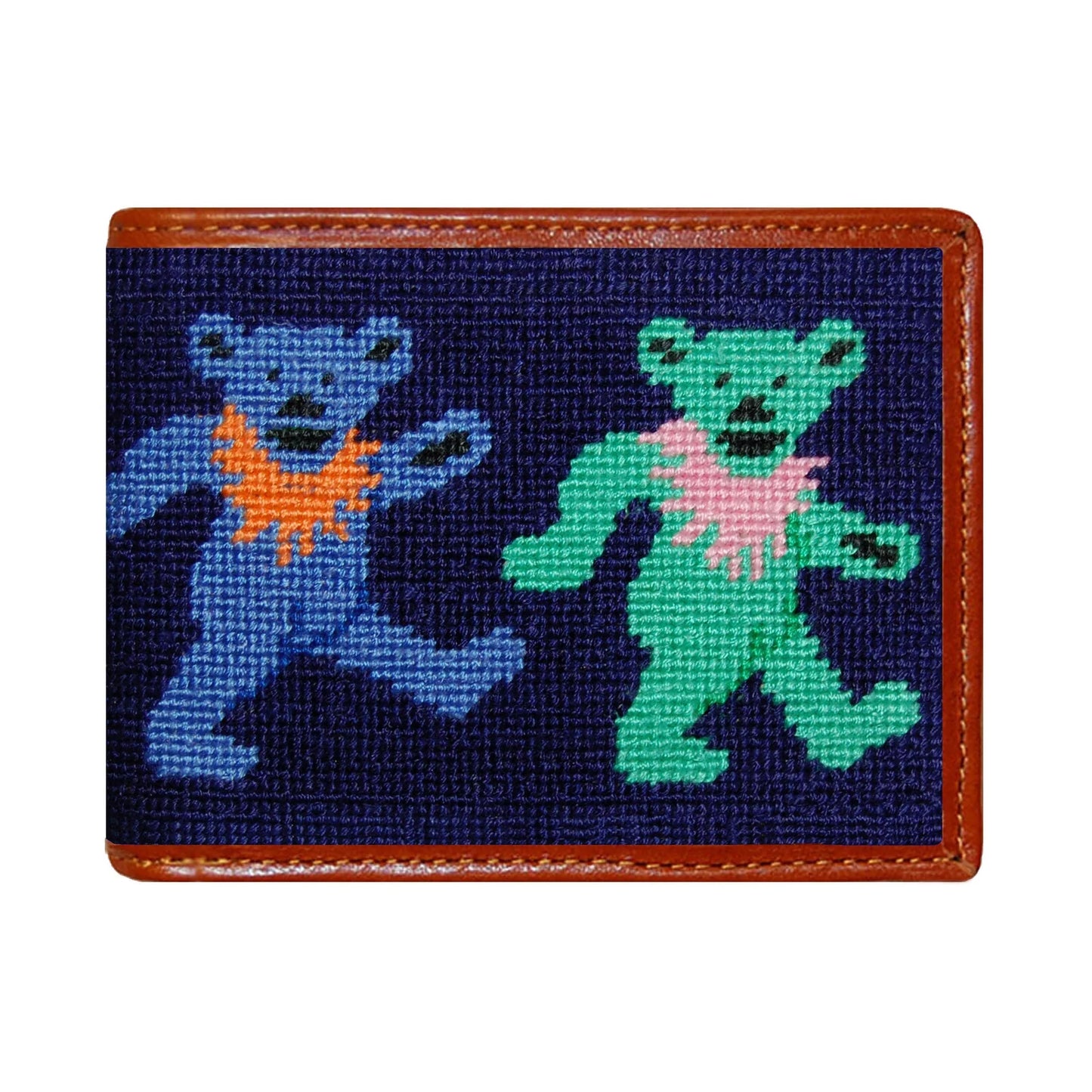 DANCING BEARS WALLET NAVY
