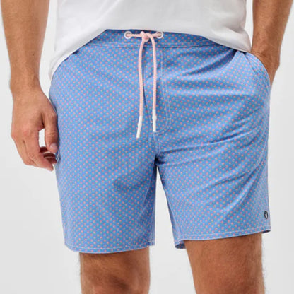 Johnnie-O The Half Elastic 7" Surf Shorts