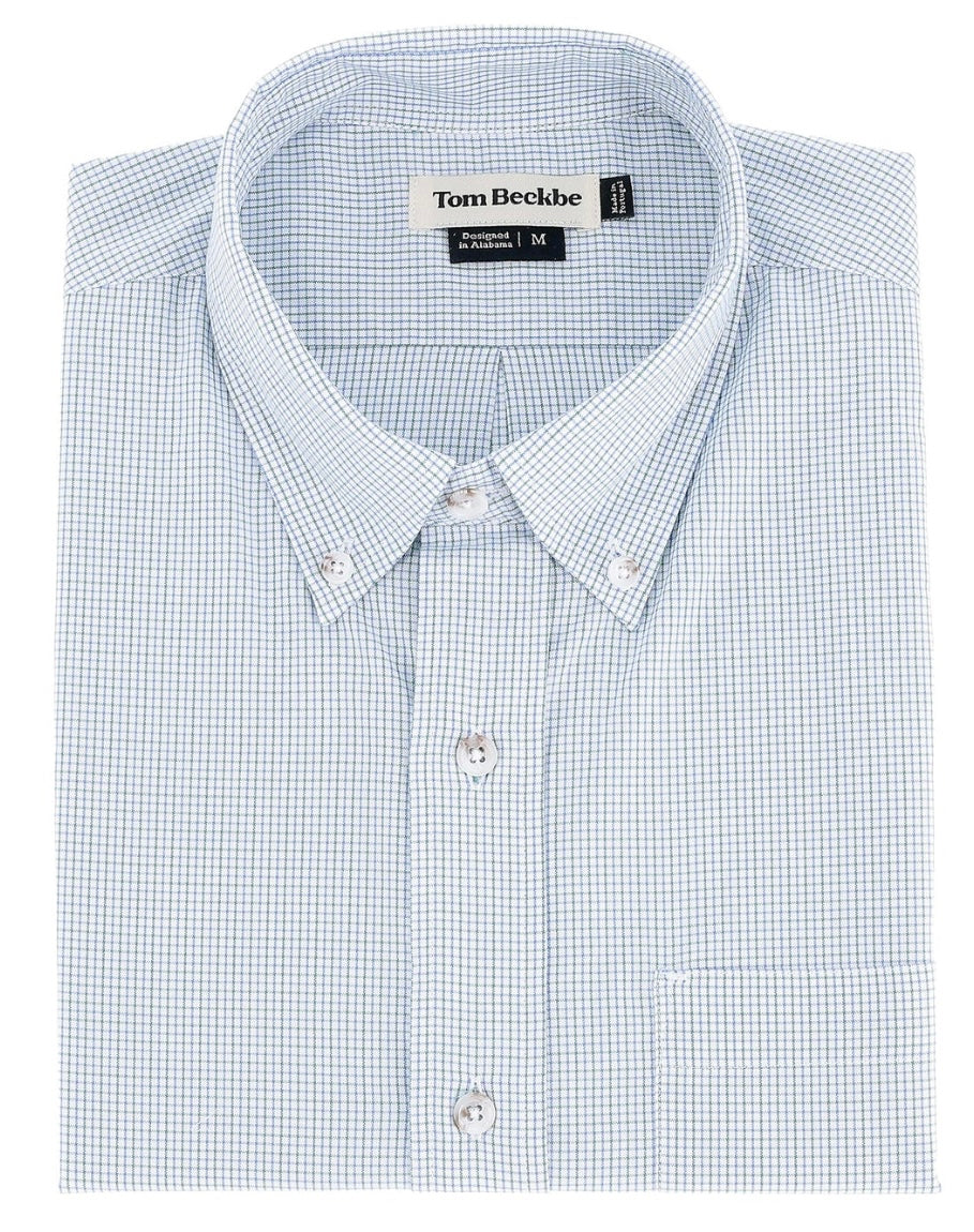 Tom Beckbe Pinpoint Oxford shirt.