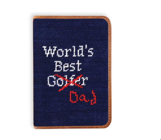 World’s best dad scorecard holder.