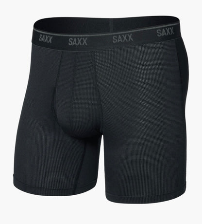 Saxx quick dry black boxer.
