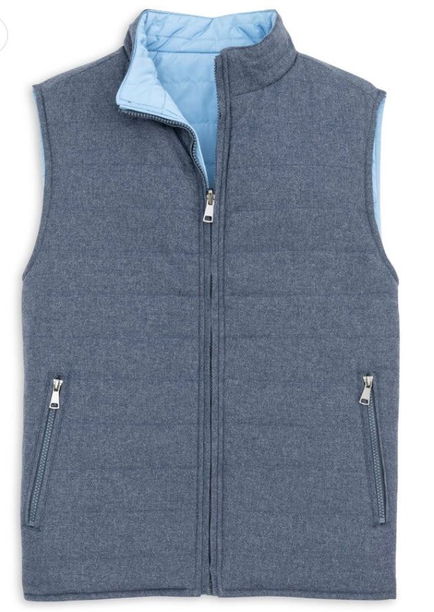 Scott barber reversible quilted vest