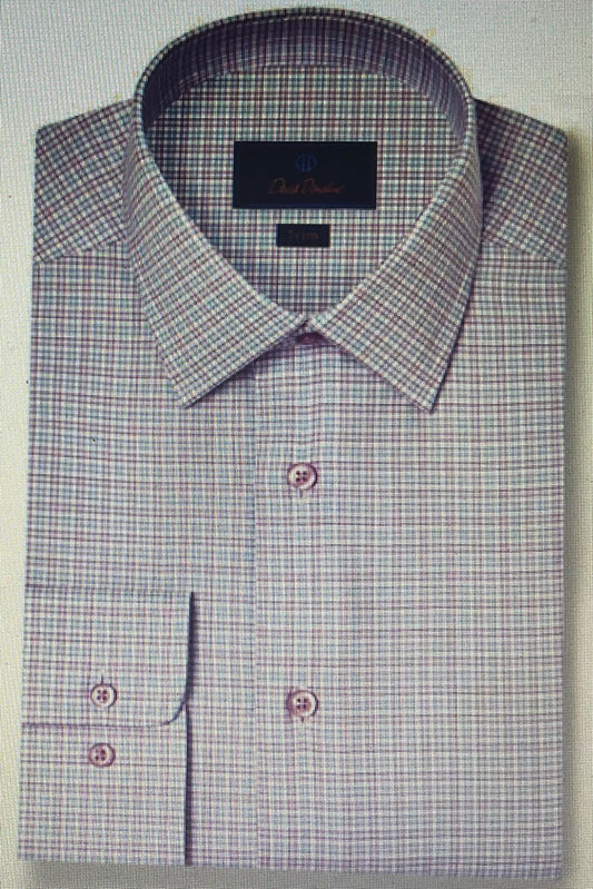DD trim fit blue/purple shirt.