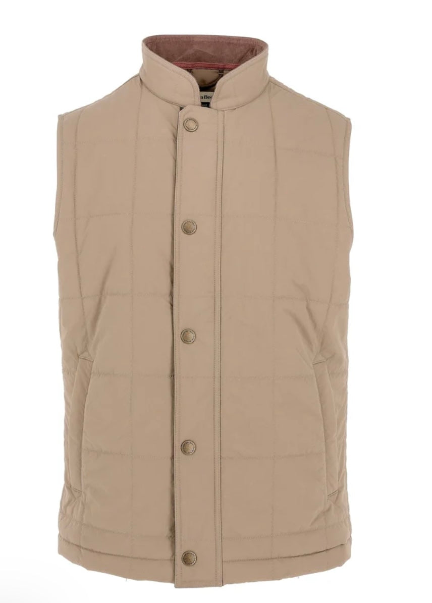 Tom Beckbe burgess vest Tan.