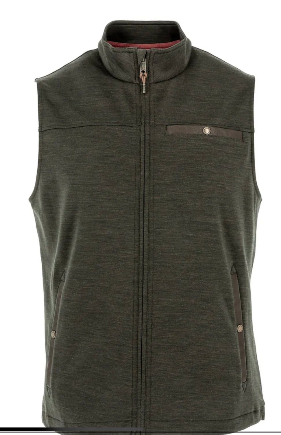 Tom beckbe Tucker fleece vest.
