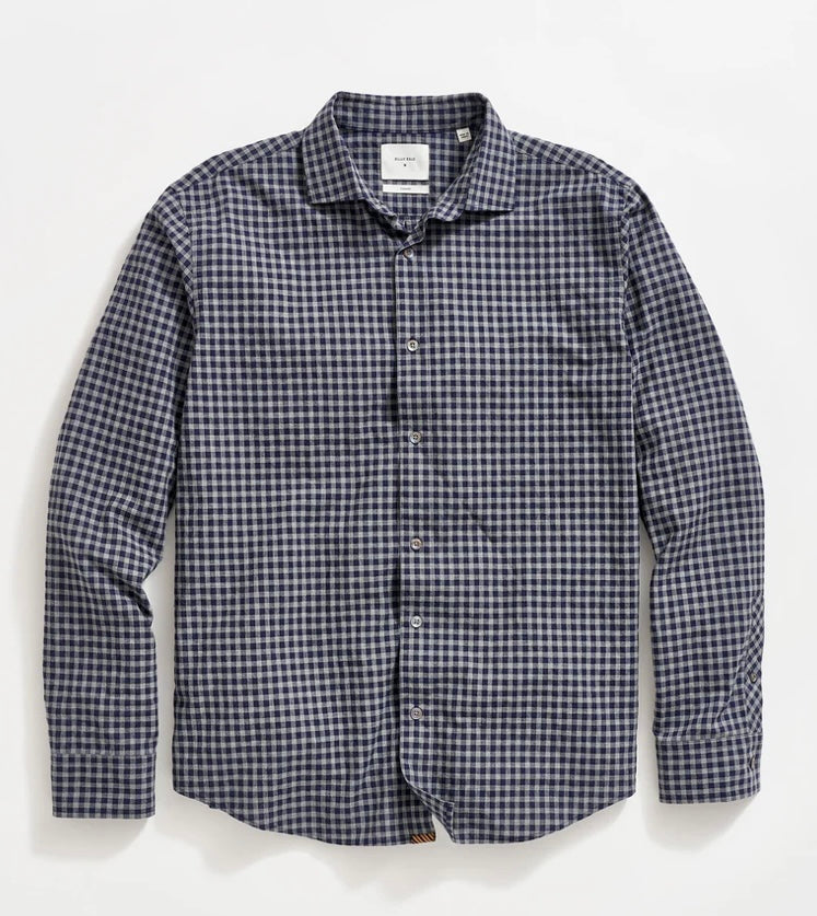 Billy Reid plaid sport shirt