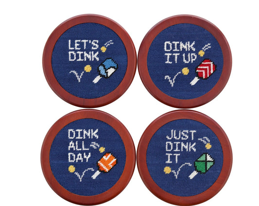 WACKY PICKLEBALL COASTER SET