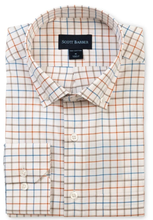 Scott barber prep twill windowpane.