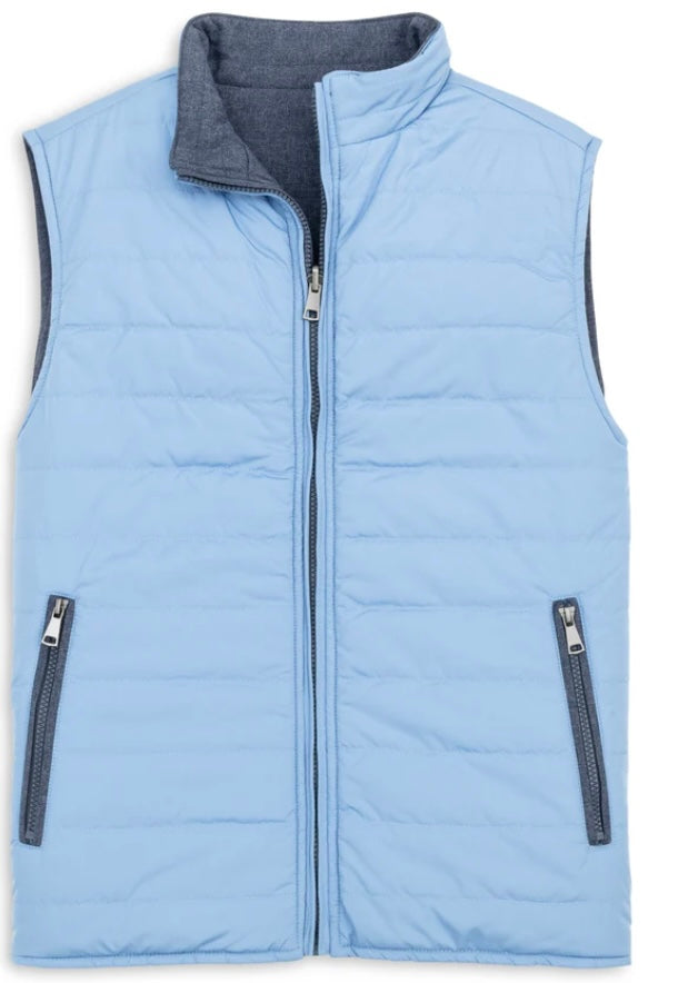 Scott barber reversible quilted vest