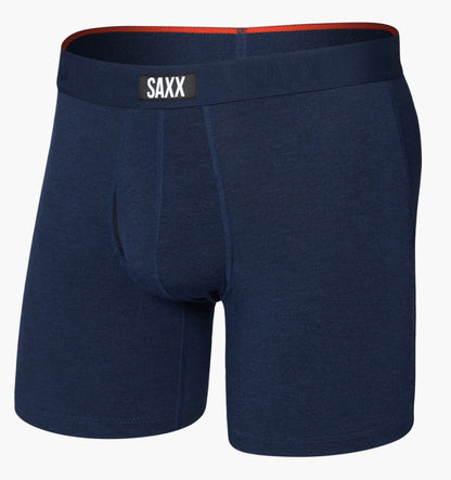 Saxx blue comfort boxer brief.