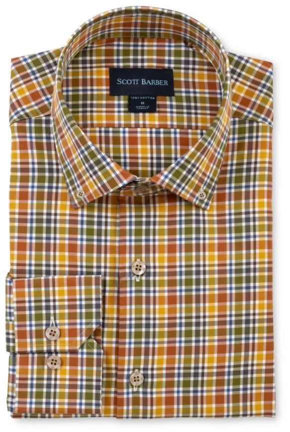 Scott Barber cotton twill plaid.