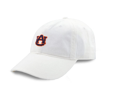 White Auburn hat