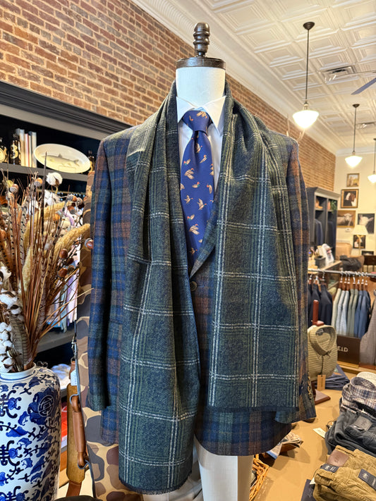 Eterna Louis silk scarf.