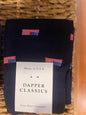 DAPPER CLASSICS NAVY/AMERICAN FLAG SOCKS