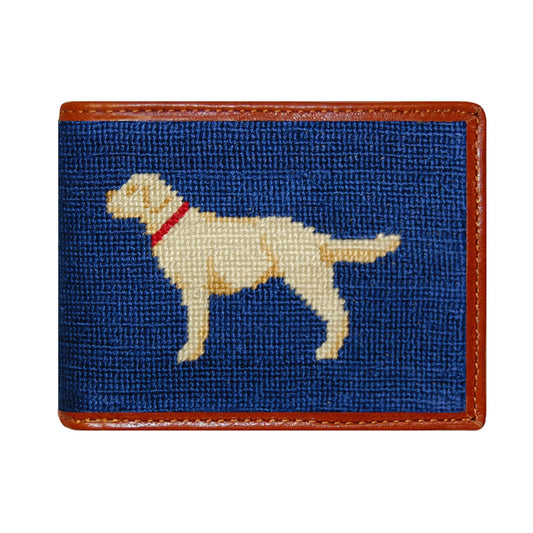 YELLOW LAB WALLET NAVY
