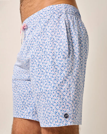 Johnnie-O The Half Elastic 7" Surf Shorts