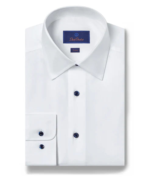 David Donahue white/blue button